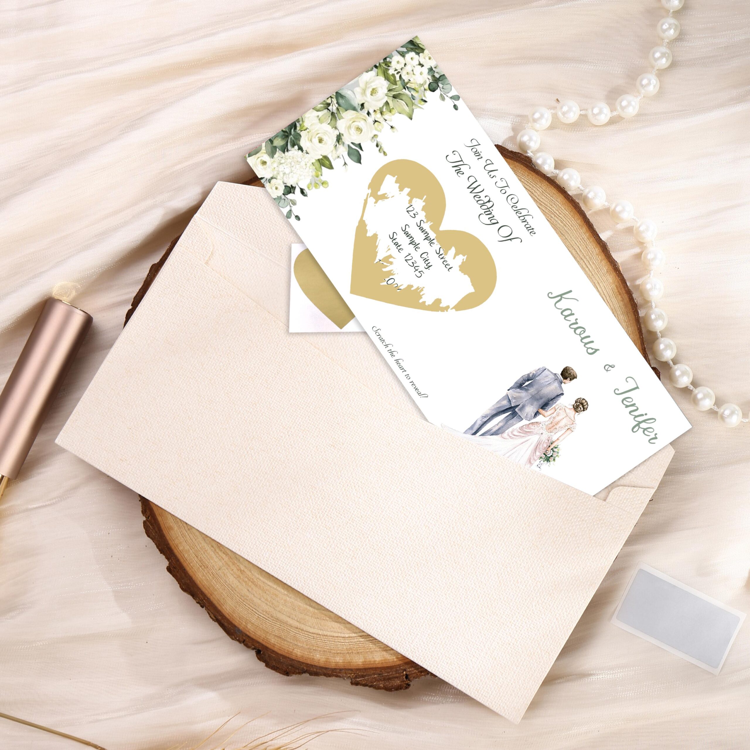 Wedding Scratch Cards for a Memorable Celebration
